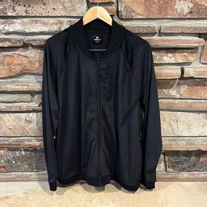 Standard Issue Black Velvet Track Jacket